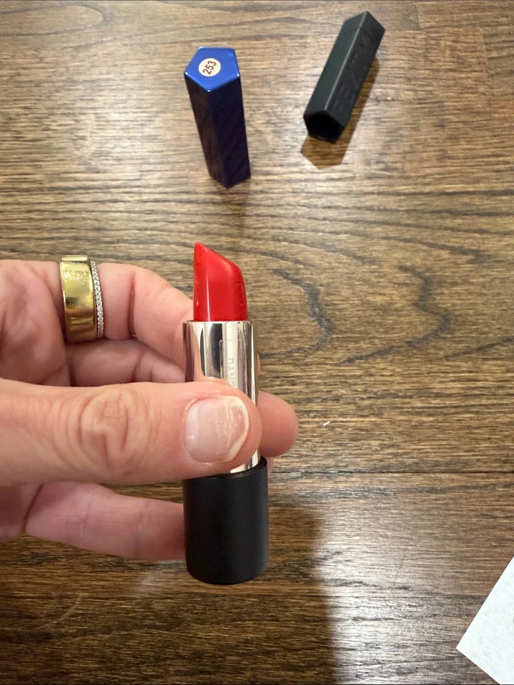 Fenty Beauty Lipstick Duo in Bright Pink and Red